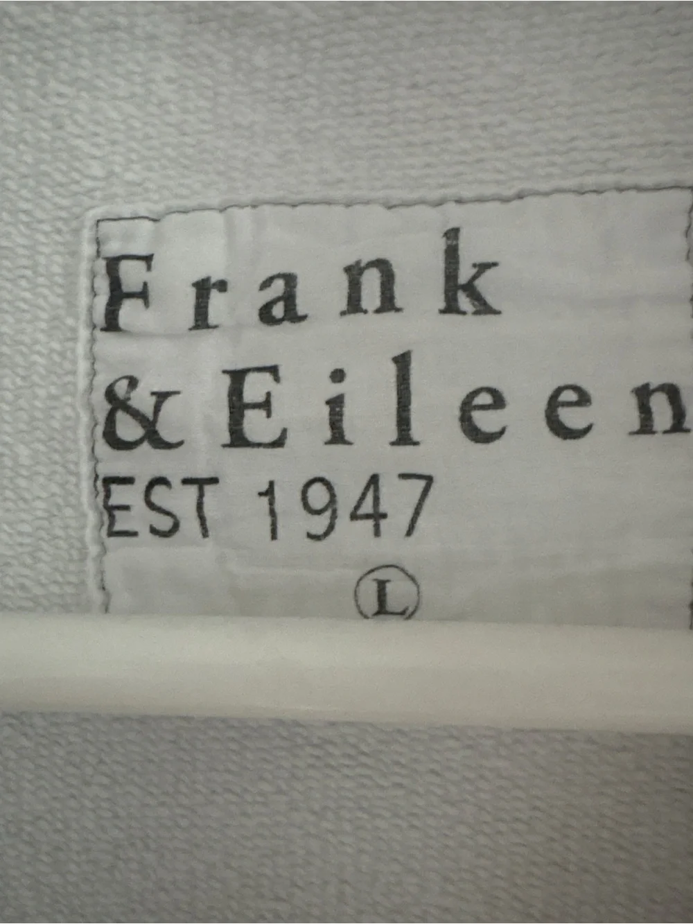 Frank & Eileen Cream Label Sweatshirt - Picture 2 of 4